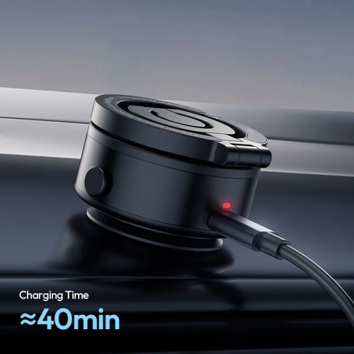 Тримач з електроприсоскою Ulanzi ULANZI SK-22 Electric suction cup bracket for mobile phones Black