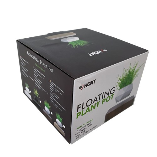 Магнітний левітаційний горщик для рослин HCNT Magnetic Levitating Pot M10-GW4 Black