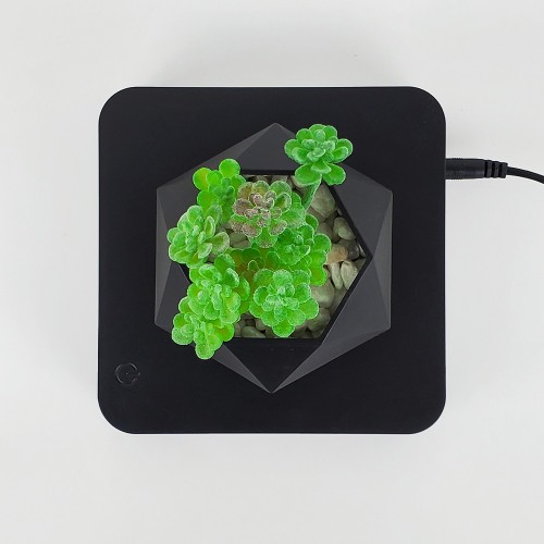 Магнітний левітаційний горщик для рослин HCNT Magnetic Levitating Pot M10-GW4 Black