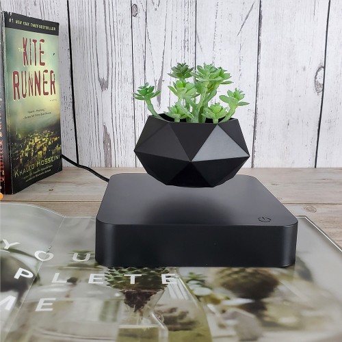 Магнітний левітаційний горщик для рослин HCNT Magnetic Levitating Pot M10-GW4 Black