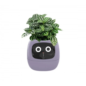 Інтерактивний розумний горщик для рослин Ivy Smart Planter Tuya AI, Purple