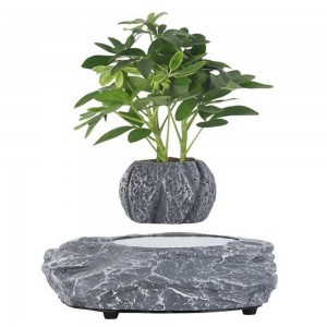 Магнітний левітаційний горщик для рослин HCNT Magnetic Levitating Pot M5B-P Grey