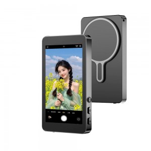 Додатковий екран Magnetic selfie screen RK-X40L камери смартфона Black