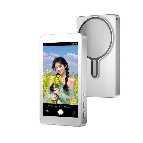 Дополнительный экран Magnetic selfie screen RK-X40L камеры смартфона White