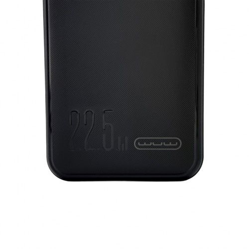Внешний аккумулятор WUW Y138 （PD22.5W быстрая зарядка) 20000mAh Black