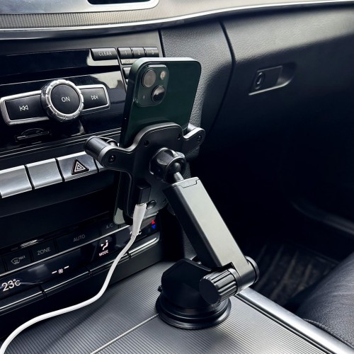 Автотримач для телефона з БЗП WUW-Z30 Black