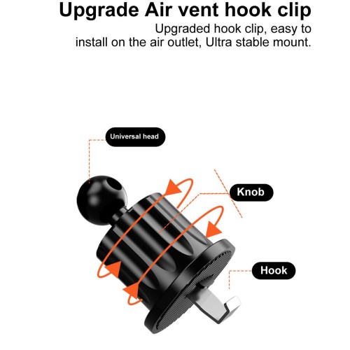 Автотримач для телефона з БЗП WUW-Z29 Black