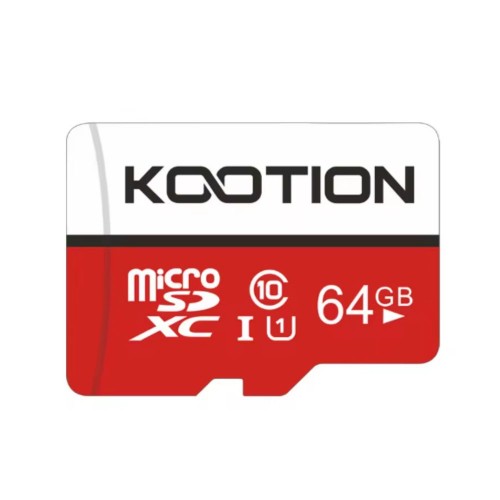 Карта пам'яті microSDXC (UHS-1) Kootion 64Gb class 10 (adapter SD)