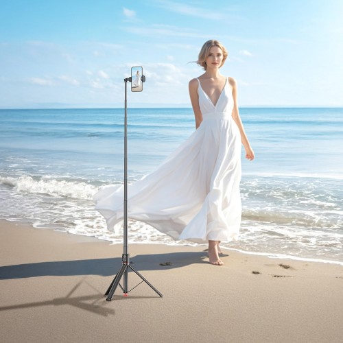 Штатив ACEFAST E31, селфи-палка с автоматическим триподом, чёрный