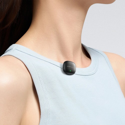 Беспроводная микрофонная система ACEFAST R1 dual-mic (Type-C) Черная