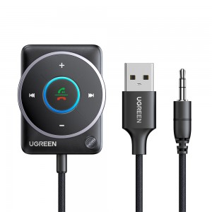 Bluetooth-ресивер UGREEN CM723 Bluetooth Receiver Audio Adapter Black
