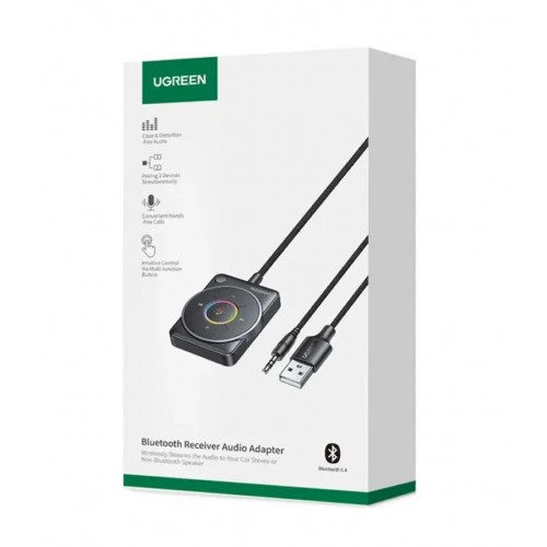 Bluetooth-ресивер UGREEN CM723 Bluetooth Receiver Audio Adapter Black