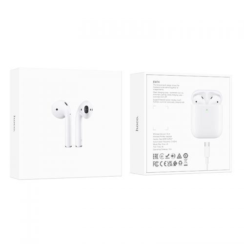Беспроводные наушники TWS HOCO EW74 True wireless stereo headset White