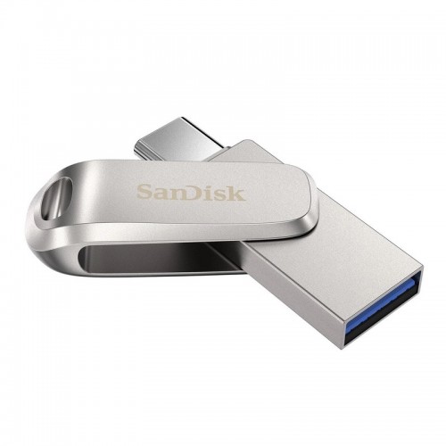 Флэш-накопитель SanDisk USB 3.1 Ultra Dual Luxe Type-C 256 ГБ (150 МБ/с)