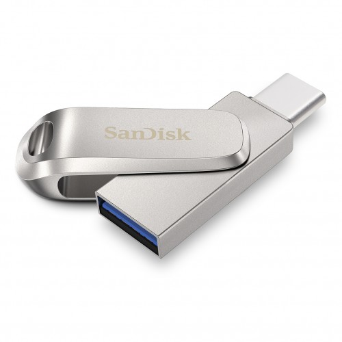 Флеш-накопитель SanDisk USB 3.1 Ultra Dual Luxe Type-C 64 ГБ (150 МБ/с)