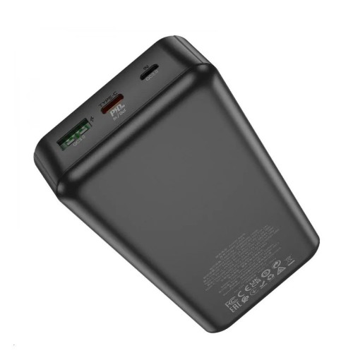 Зовнішній акумулятор HOCO J102A Cool figure PD20W+QC3.0 power bank (20000mAh) Black