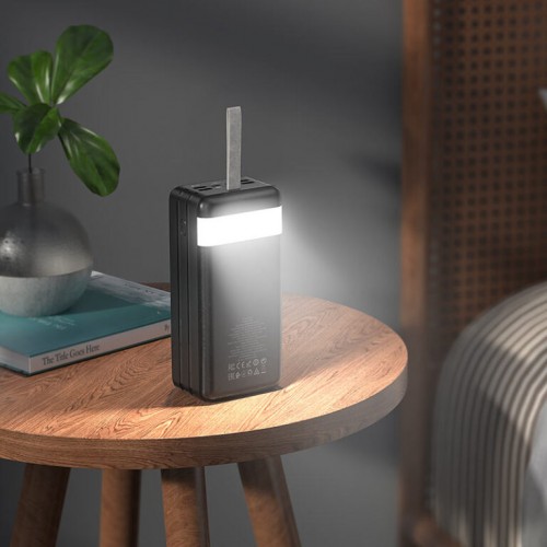 Внешний аккумулятор HOCO J86B Electric 22.5W полностью совместимый power bank (60000mAh) Черный