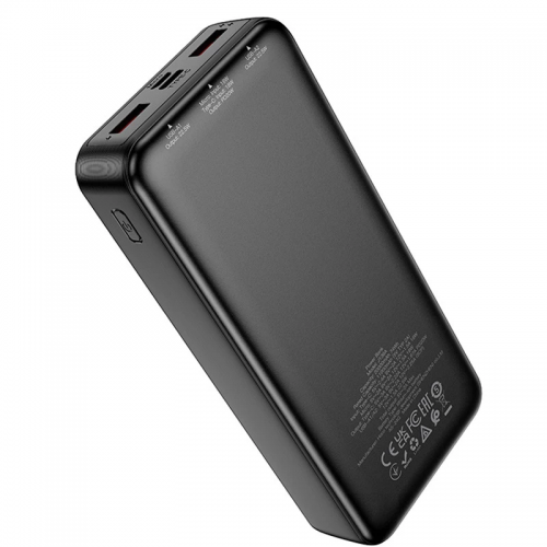 Внешний аккумулятор HOCO J136A Sirui 22.5W+PD20W полностью совместимый power bank (20000mAh) Черный
