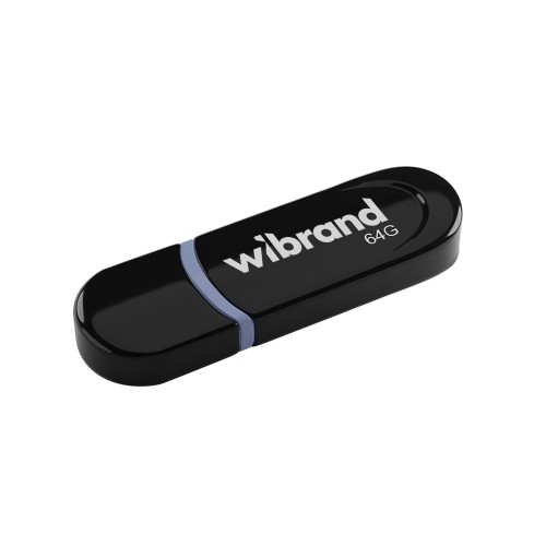 Флеш-накопитель Wibrand USB 2.0 Panther 64 ГБ Black