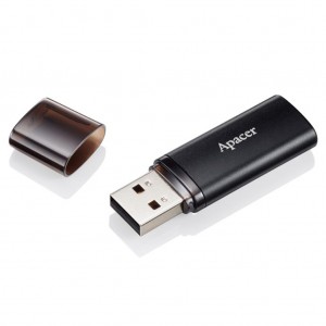 Флеш-накопичувач Apacer USB 3.2 Gen 1 AH25B 64Gb Black