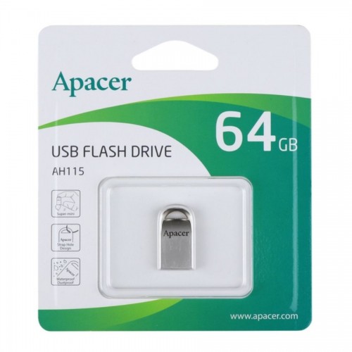 Флеш-накопичувач Apacer USB 2.0 AH111 64GB Crystal