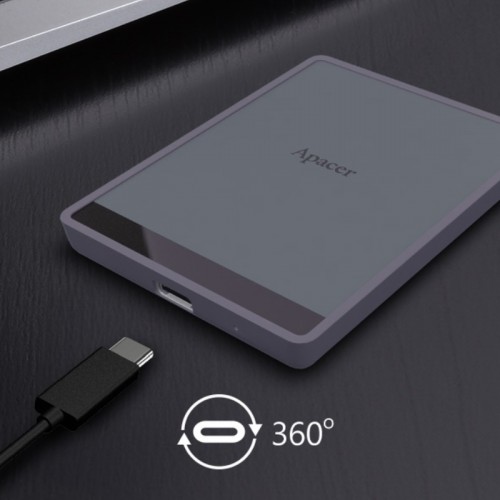 Портативный SSD Apacer AS724 2 ТБ USB 3.2 Gen.2 Type-C чтение/запись 500 МБ/с Mauve