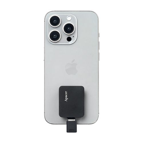 Портативный SSD Apacer AS714 2 ТБ USB 3.2 Gen.2 чтение/запись 1000 МБ/с чёрный