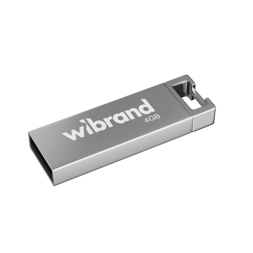 Флеш-накопичувач Wibrand USB 2.0 Chameleon 4Gb Silver