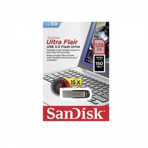 Флеш-накопичувач SanDisk USB 3.0 Ultra Flair 128Gb