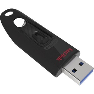 Флеш-накопичувач SanDisk USB 3.0 Ultra 64Gb (130Mb/s) Black
