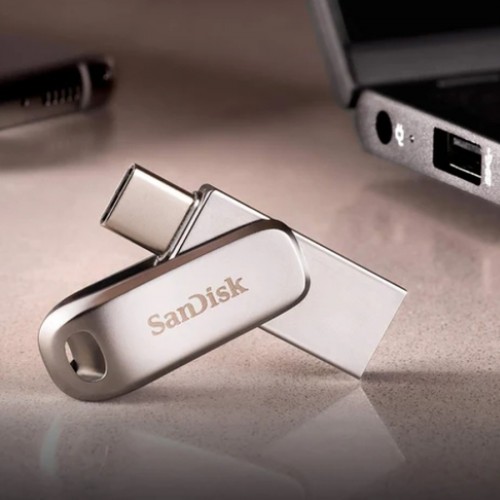 Флеш-накопичувач SanDisk USB 3.1 Ultra Dual Luxe Type-C 512Gb (150 Mb/s)