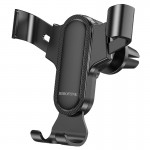 Автотримач для телефона BOROFONE BH74 Rock air outlet gravity car holder Black