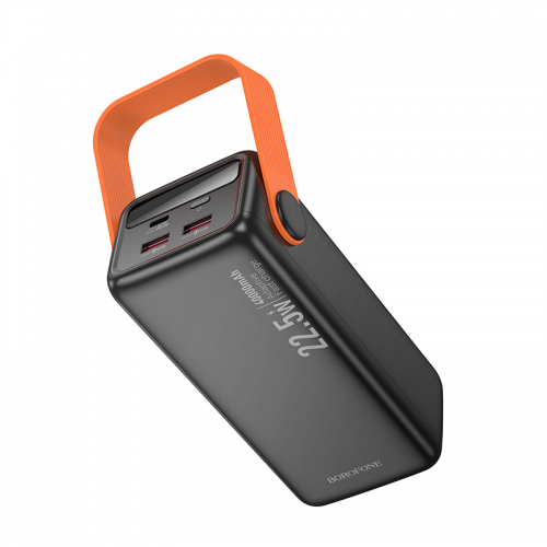 Внешний аккумулятор BOROFONE BJ66 Magnifico 22.5W+PD20W полностью совместимый power bank (40000mAh) Черный