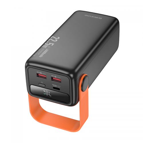 Внешний аккумулятор BOROFONE BJ66 Magnifico 22.5W+PD20W полностью совместимый power bank (40000mAh) Черный