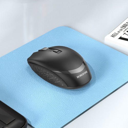 Маніпулятор миша BOROFONE BG7 Platinum 2.4G business wireless mouse Black