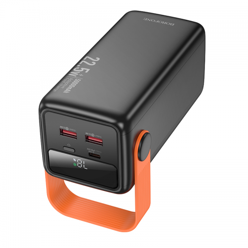 Зовнішній акумулятор BOROFONE BJ66A Magnifico 22.5W+PD20W fully compatible power bank (50000mAh) Black