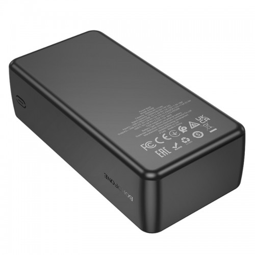 Внешний аккумулятор BOROFONE BJ56B Graceful 22.5W+PD20W полностью совместимый power bank (30000mAh) Черный