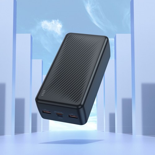 Внешний аккумулятор BOROFONE BJ56B Graceful 22.5W+PD20W полностью совместимый power bank (30000mAh) Черный