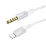 Аудиокабель BOROFONE BL19 Creator цифровой аудиоконверсионный кабель iP White
