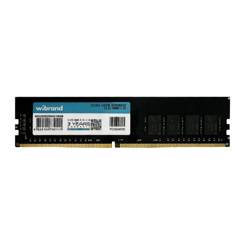 Оперативная память DDR4 Wibrand 16 ГБ 3200 МГц CL22 DIMM