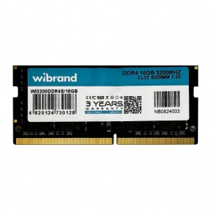 Оперативная память DDR4 Wibrand 16GB 3200MHz CL22 SODIMM