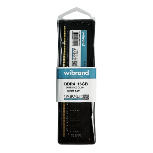 Оперативная память DDR4 Wibrand 16GB 2666MHz CL19 DIMM