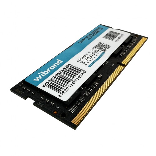 Оперативная память DDR4 Wibrand 32 ГБ 3200 МГц CL22 SODIMM