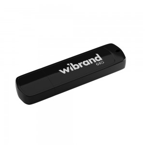 Флеш-накопитель Wibrand USB 2.0 Grizzly 64 ГБ Black