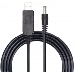 Кабель живлення для роутера USB-DC 5v-9v (1m)