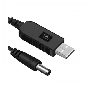 Кабель питания для роутера USB-DC 5v-12v (1m)