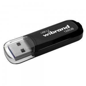 Флеш-накопитель Wibrand USB 3.2 Gen1 Marten 128 ГБ Black
