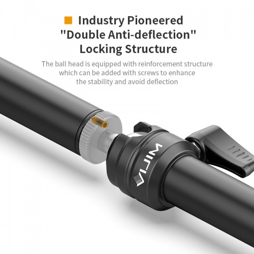 Штатив-тримач Ulanzi Vijim Desktop Flexible Arm/Light Stand(Three-Stages) (UV-2666 LS08)