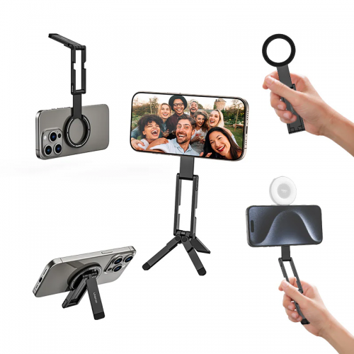 Тримач телефона Ulanzi MA60 Foldable Magnetic Phone Tripod (Black)