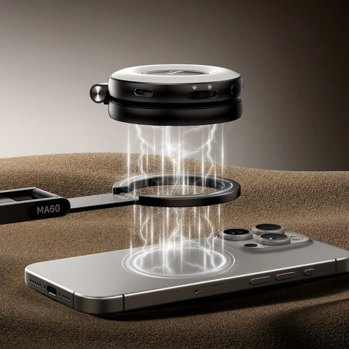 Тримач телефона Ulanzi MA60 Foldable Magnetic Phone Tripod (Silver)